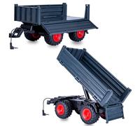 JAMARA 423265 Kipper anthracite pour tracteur RC MB-trac 1000 1:24S Plug - Accessoire agricole - Cadeau pour enfants