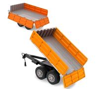 JAMARA 423280 Camion Orange pour Tracteur RC 1:16 - Accessoires agricoles - Accessoire agricole - Plug RC - Idée Cadeau pour Enfants - Surface de Chargement Manuelle vers Le Haut et vers Le Bas
