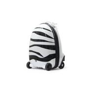 Jamara 460221 Bagage Chariot Noir Et Blanc Noir