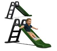 Jamara Toboggan Fendt 460354 – Plastique robuste, bec antidérapant, poignées de sécurité, vert