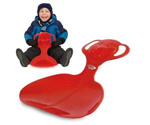 Jamara 460372 460372-Snow Play Barre d'appui en Forme d'ourson en Plastique Flexible Rouge 165 g