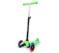JAMARA 460495 Scooter Niã‘Os PATINETE DE Tres RUEDAS Negro, Verde
