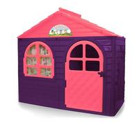 JAMARA 460498 Little Home Maison de Jeu en Plastique Robuste Montage Facile à Nettoyer Convient pour l'intérieur et l'extérieur Violet