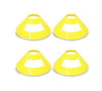 Jamara 460523 Traffic VE4 Assiette de marquage empilable en Plastique Robuste et Facile à Transporter Jaune