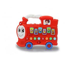 JAMARA 460594 - Locomotive Musicale Tchou, Rouge