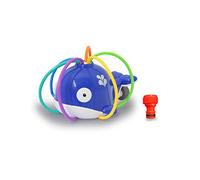 Jamara 460621 MC Fizz Arroseur d'eau Baleine - Tuyaux rotatifs, Connexion au système de Tuyau Standard, Bleu