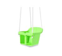 JAMARA 460662 Petite balançoire pour bébé à partir de 10 Mois en Plastique Robuste Charge maximale 25 kg avec étrier de sécurité Anti-basculement Convient pour l'intérieur et l'extérieur Vert