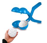 JAMARA 461147 Snow Play Pince à Boule de Neige Duo 38 cm - Pince à Boules de Neige pour Enfants - Idée Cadeau pour garçons et Filles - Boules de Neige en Quelques Secondes - Bleu