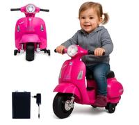 JAMARA 461858 Ride-on Vespa Mini Li-Power 8.4 Voiture électrique Vespa pour Enfants à partir de 18 Mois, Voiture électrique, Roues stabilisatrices, pédale d'accélérateur, idée Cadeau pour Enfants