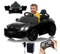 JAMARA 461867 Ride-on BMW M4 Voiture électrique pour Enfants à partir de 3 Ans 2,4 GHz Li-Power 12.6 avec siège électrique, idée Cadeau, poignée de Transport et de Traction, roulettes de Transport