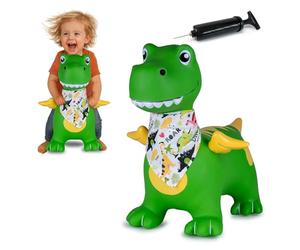 JAMARA 466007 HoppyDoo Jouet Sauteur pour Enfants, Jouet Sauteur pour bébé, intérieur/extérieur, Cadeau pour Enfants, Jouet de Jardin, Facile d'entretien, sans BPA, avec Pompe