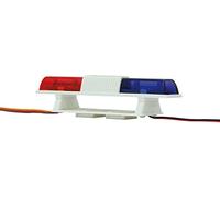Jamara 505507 Double LED Carrée Rouge/Bleu