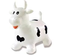 JAMARA Vache sauteuse blanc/noir avec pompe