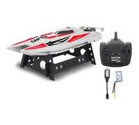 JAMARA Bateau télécommandé Capter Blanc et rouge 2,4 GHz G