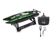 Jamara Bateau télécommandé Capter Noir et vert 2,4 GHz 2 moteurs 20 km/h