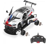 Jamara Bmw M8 Gte Modèle Radiocommandé Voiture De Course Sur Circuit Moteur Électrique 1:18-Jamara