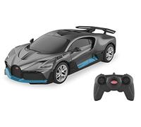 JAMARA Bugatti Divo 1:24 2,4 GHz - sous Licence Officielle, jusqu'à 1 Heure de Temps de Conduite à env. 9 km/h - Détails Parfaitement reproduits - Finitions de qualité