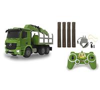 JAMARA Camion à Transport du Bois Mercedes-Benz Arocs 1:20 2,4GHz