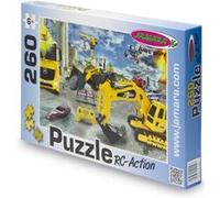 Jamara casse-tête puzzle RC-Action 260 pièces Multicolore G