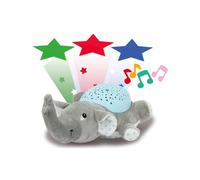 Jamara Dreamy Elephant Lumière De Nuit Pour Bébé Autonome Bleu, Gris Led