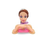 JAMARA JAMARA-460619 Emma Beauty Lot de 8 têtes à coiffer Tendance résistants, pour des Jeux de rôle fantastiques, Accessoires pour Cheveux Inclus, 460619, Rose