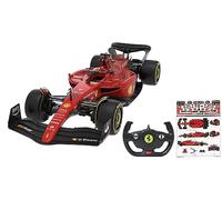 Jamara Voiture radiocommandée Ferrari F1-75 Moteur électrique 1:12 2,4 GHz Rouge