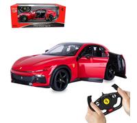 JAMARA Ferrari Purosangue 402256 Voiture télécommandée 1:14 2,4 GHz Porte Manuelle, Voiture télécommandée, Jouet pour Enfants avec télécommande, modèle de Voiture, Cadeau pour Enfants, lumière LED