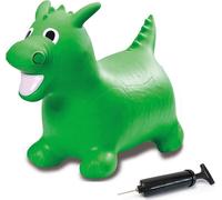 Jamara Hüpftier Drache grün mit Pumpe