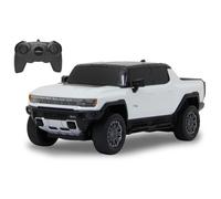 Jamara Voiture radiocommandée Hummer EV 1:26 2,4 GHz Peinture fidèle à l'original Blanc