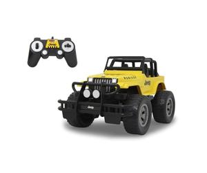 Jamara- Jeep Wrangler Rubicon Does Not Apply Off-Road Car, 405053, Jaune, One Size