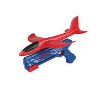 JAMARA Jouet d'avion planeur - Planeur de qualité supérieure avec catapulte - Avion en polystyrène extra robuste avec distance de vol jusqu'à 20 m - Envergure de 34 cm