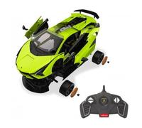 Jamara Lamborghini Sián Fkp 37 Modèle Radiocommandé Voiture De Course Sur Circuit Moteur Électrique 1:18-Jamara