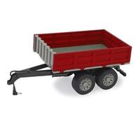 Jamara Camion basculant RC 413108 – 1:16 télécommandé, attelage avant, côtés pliables, rouge