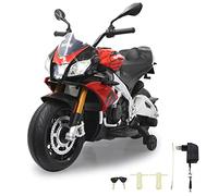 JAMARA Ride-on Aprilia Tuono V4 1100 RR Rouge 12V