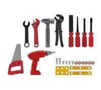 set Toolkidsd'outils garçon rouge/noir 25-pièces