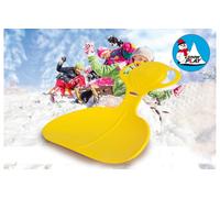 Jamara Snow Play Schneeflitzer Bär mit Griff gelb/3+