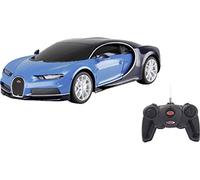 Rastar RC Bugatti Bugatti Chiron garçons 27 MHz 1:24 bleu Bleu