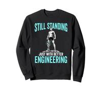 Jambe d'amputation Encore Debout pour Une Meilleure ingénierie Sweatshirt