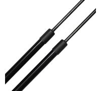 Jambe de force de capot en fibre de carbone, quantité(2), support de ressort à gaz de capot avant, normal noir