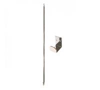 Jambe de force en acier inox pour portail battant - longueur 1,90 m TIRARD