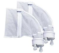 JamBer Lot de 2 sacs de nettoyage de piscine en maille de nylon avec fermeture éclair, sac de rechange pour nettoyeur de piscine Polaris 280 et 480 tout usage pour 280 sacs de rechange Polaris K13,