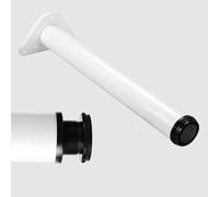 Jambes de meubles en métal réglables, jambes de table industrielle, pieds de bureau de bureau en aluminium, supports de bar à domicile, blanc / noir, 110 cm (43,3 pouces) - parfait pour les projets