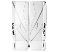 Jambières de gardien de but Bauer GSX White Intermediate S