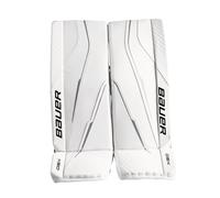 Jambières de gardien de but Bauer GSX White Junior L