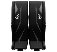 Jambières de gardien de but Warrior Alpha S30 Black Junior 30 + 1 pouce