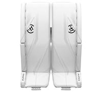 Jambières de gardien de but Warrior Alpha S30 White Junior 26 + 1 pouce