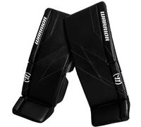 Jambières de gardien de but Warrior Ritual G7 PRO Black Intermediate 31 + 1 pouce
