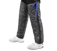 Jambières de moto - 2 guêtres imperméables et manchons thermiques | Protections de genoux réglables pour l'hiver, leggings de cyclisme et de moto pour hommes et femmes
