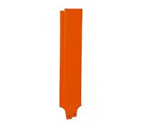 Erima Mixte Football Jambières, Orange, FR 33-36 Taille Fabricant 1 EU