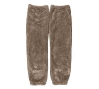 Jambières Guêtres Thermique Femme en Molleton Mode Genouillères Chaude et Epaisse Chaussettes Longue Polaire Stocking Chauds Guêtres Randonnée Très Doux et Confortable